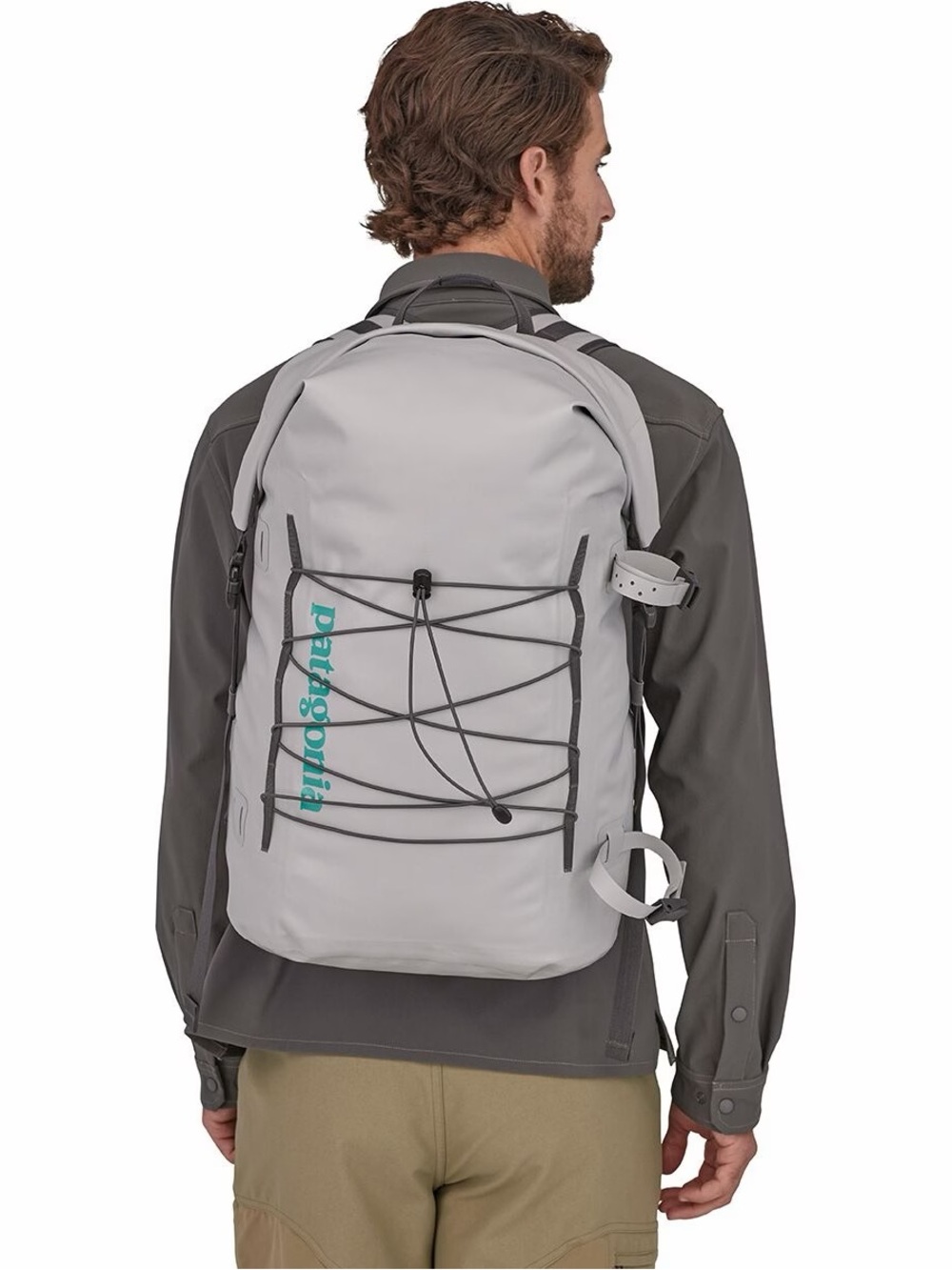 Patagonia Gray Waterproof Roll-Top pack UNUSED